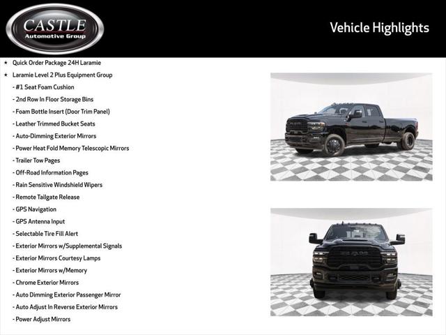 2025 RAM Ram 3500 RAM 3500 LARAMIE CREW CAB 4X4 8 BOX