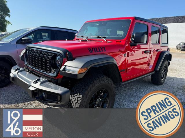 2024 Jeep Wrangler 4-Door Willys 4x4