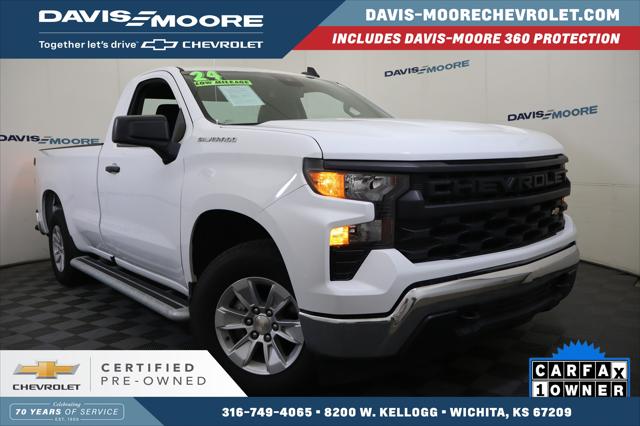 2024 Chevrolet Silverado 1500 2WD Regular Cab Long Bed WT