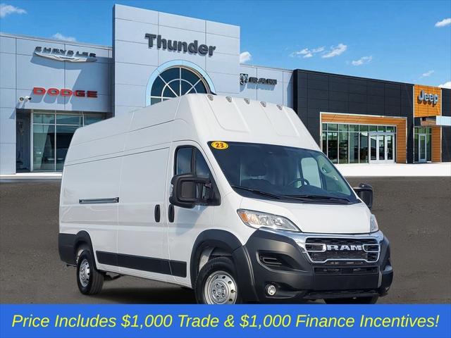 2023 RAM ProMaster 3500 Cargo Van Super High Roof 159 WB EXT