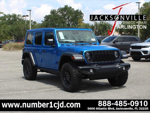 2025 Jeep Wrangler WRANGLER 4-DOOR WILLYS 2025 Jeep Wrangler WRANGLER 4-DOOR WILLYS