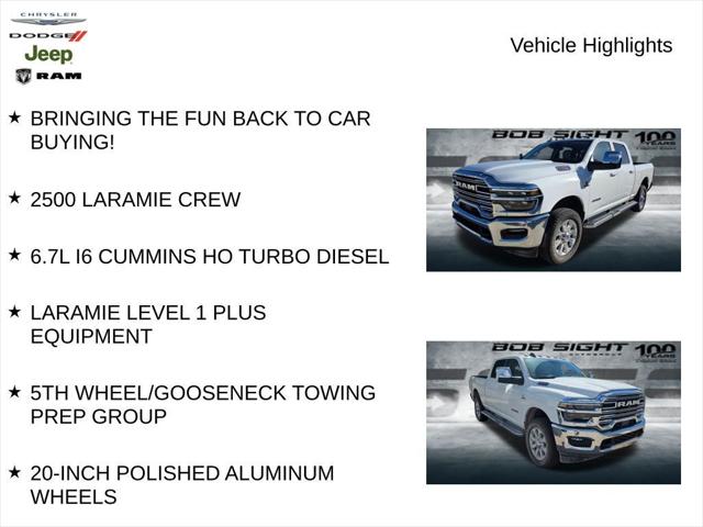 2026 RAM Ram 2500 RAM 2500 LARAMIE CREW CAB 4X4 64 BOX 2026 RAM Ram 2500 RAM 2500 LARAMIE CREW CAB 4X4 64 BOX