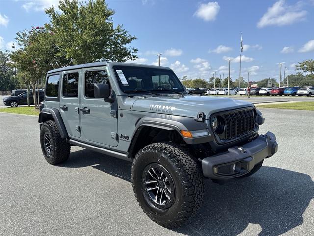 2025 Jeep Wrangler WRANGLER 4-DOOR WILLYS 2025 Jeep Wrangler WRANGLER 4-DOOR WILLYS