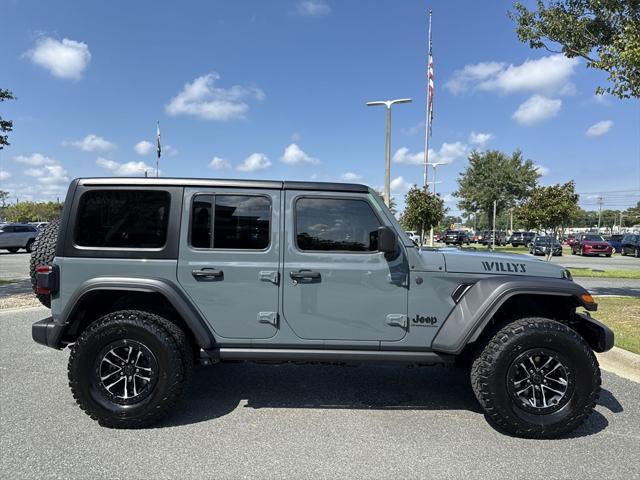 2025 Jeep Wrangler WRANGLER 4-DOOR WILLYS 2025 Jeep Wrangler WRANGLER 4-DOOR WILLYS