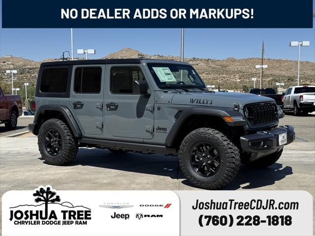 2025 Jeep Wrangler WRANGLER 4-DOOR WILLYS 2025 Jeep Wrangler WRANGLER 4-DOOR WILLYS