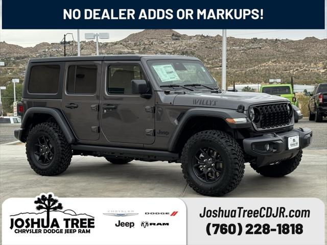 2025 Jeep Wrangler WRANGLER 4-DOOR WILLYS 2025 Jeep Wrangler WRANGLER 4-DOOR WILLYS
