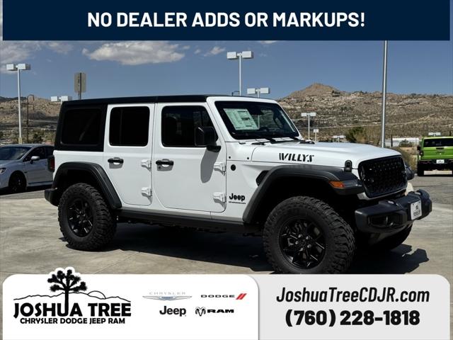 2025 Jeep Wrangler WRANGLER 4-DOOR WILLYS 2025 Jeep Wrangler WRANGLER 4-DOOR WILLYS