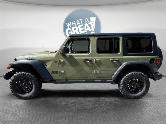 2025 Jeep Wrangler WRANGLER 4-DOOR WILLYS 2025 Jeep Wrangler WRANGLER 4-DOOR WILLYS