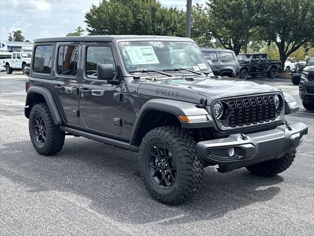 2025 Jeep Wrangler WRANGLER 4-DOOR WILLYS 2025 Jeep Wrangler WRANGLER 4-DOOR WILLYS