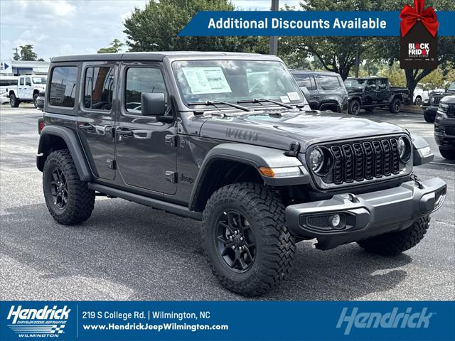 2025 Jeep Wrangler WRANGLER 4-DOOR WILLYS 2025 Jeep Wrangler WRANGLER 4-DOOR WILLYS