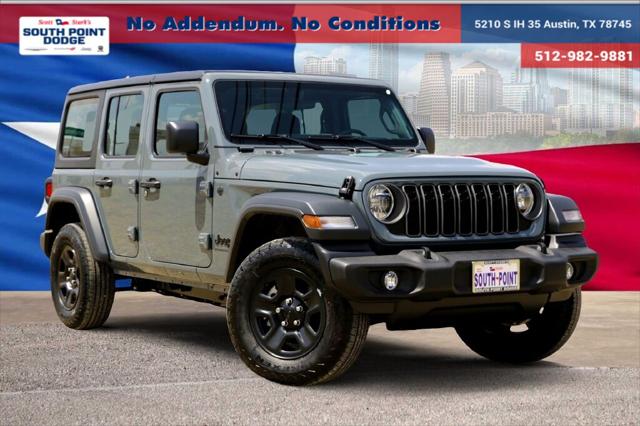 2025 Jeep Wrangler WRANGLER 4-DOOR SPORT 2025 Jeep Wrangler WRANGLER 4-DOOR SPORT