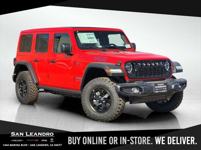 2025 Jeep Wrangler 4xe WRANGLER 4-DOOR WILLYS 4xe