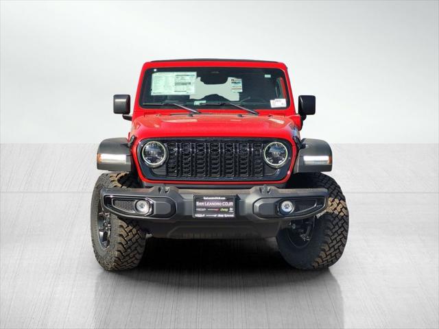 2025 Jeep Wrangler 4xe WRANGLER 4-DOOR WILLYS 4xe