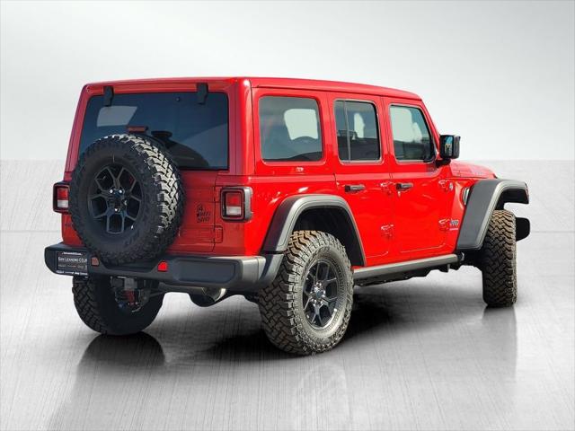 2025 Jeep Wrangler 4xe WRANGLER 4-DOOR WILLYS 4xe