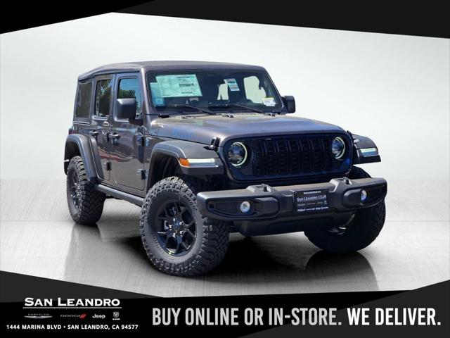 2025 Jeep Wrangler 4xe WRANGLER 4-DOOR WILLYS 4xe 2025 Jeep Wrangler 4xe WRANGLER 4-DOOR WILLYS 4xe