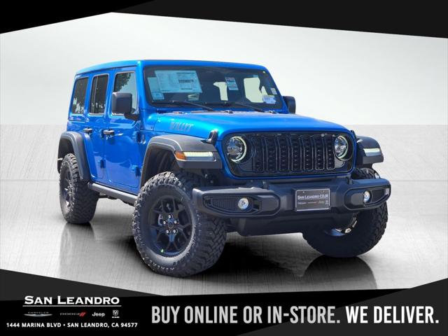 2025 Jeep Wrangler 4xe WRANGLER 4-DOOR WILLYS 4xe