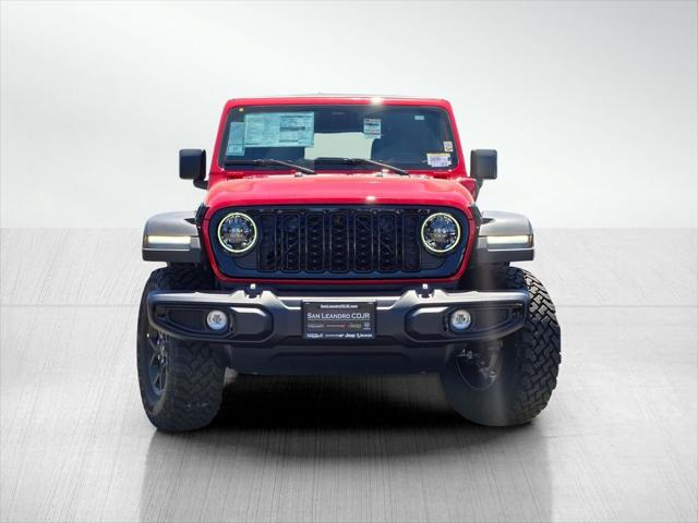 2025 Jeep Wrangler 4xe WRANGLER 4-DOOR WILLYS 4xe