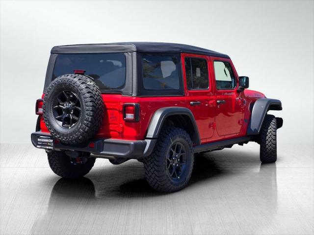 2025 Jeep Wrangler 4xe WRANGLER 4-DOOR WILLYS 4xe