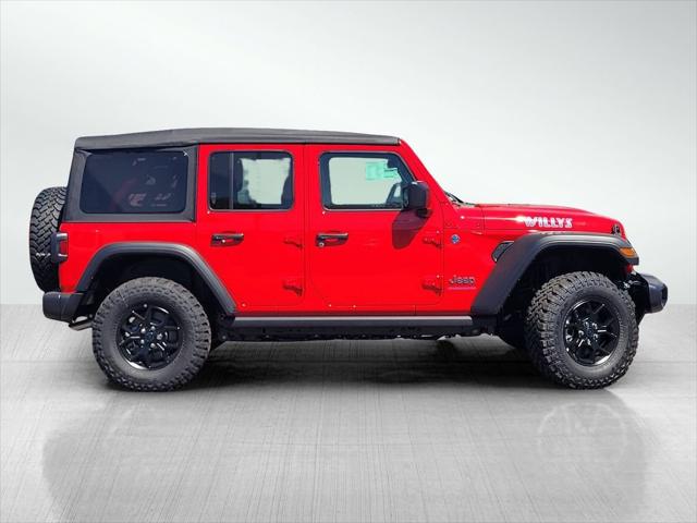 2025 Jeep Wrangler 4xe WRANGLER 4-DOOR WILLYS 4xe