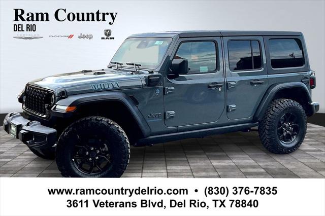 2025 Jeep Wrangler 4xe WRANGLER 4-DOOR WILLYS 4xe
