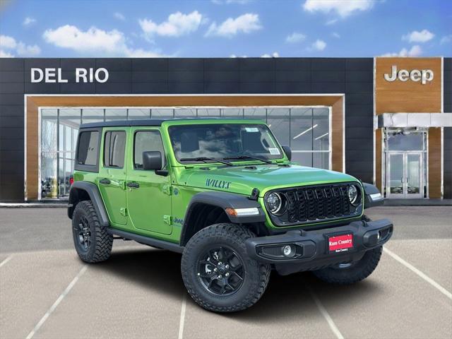 2025 Jeep Wrangler 4xe WRANGLER 4-DOOR WILLYS 4xe 2025 Jeep Wrangler 4xe WRANGLER 4-DOOR WILLYS 4xe