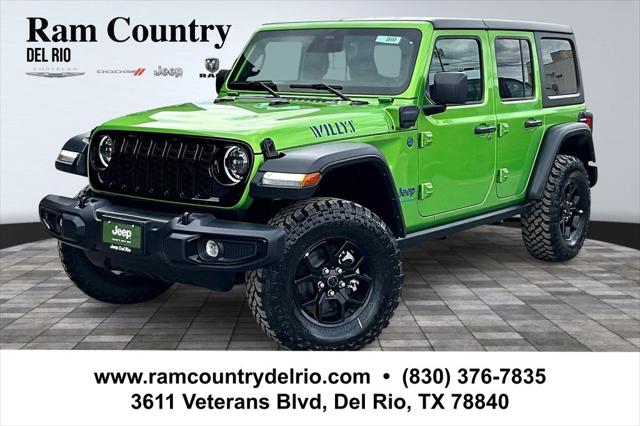 2025 Jeep Wrangler 4xe WRANGLER 4-DOOR WILLYS 4xe