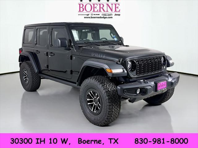 2025 Jeep Wrangler WRANGLER 4-DOOR WILLYS 2025 Jeep Wrangler WRANGLER 4-DOOR WILLYS