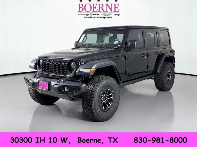 2025 Jeep Wrangler WRANGLER 4-DOOR WILLYS 2025 Jeep Wrangler WRANGLER 4-DOOR WILLYS