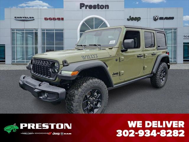 2025 Jeep Wrangler WRANGLER 4-DOOR WILLYS 2025 Jeep Wrangler WRANGLER 4-DOOR WILLYS