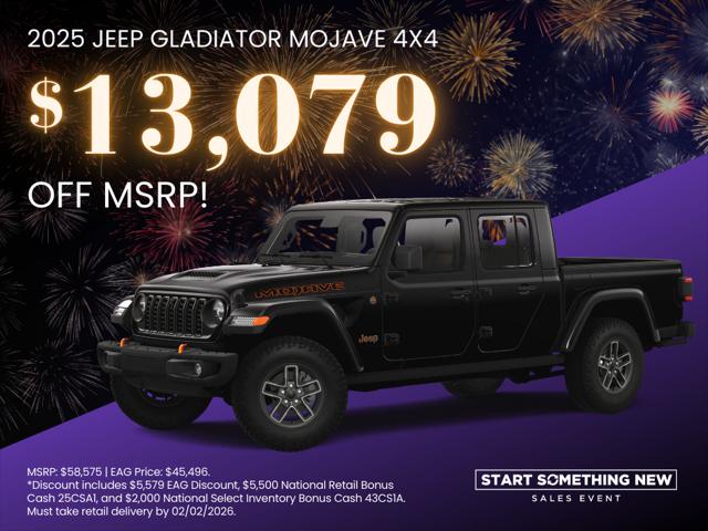 2025 Jeep Gladiator GLADIATOR MOJAVE 4X4