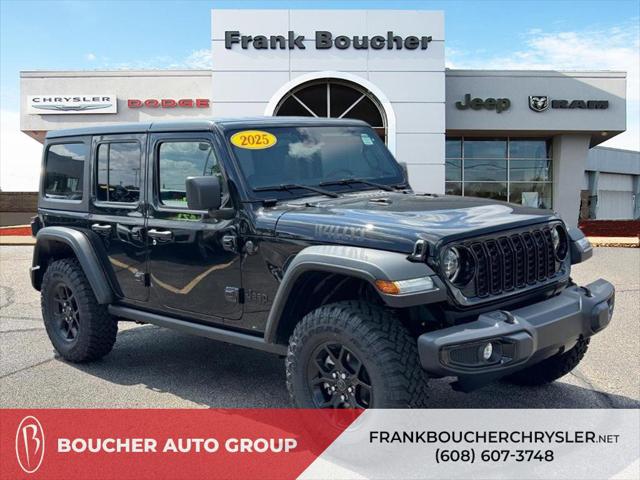 2025 Jeep Wrangler WRANGLER 4-DOOR WILLYS 2025 Jeep Wrangler WRANGLER 4-DOOR WILLYS