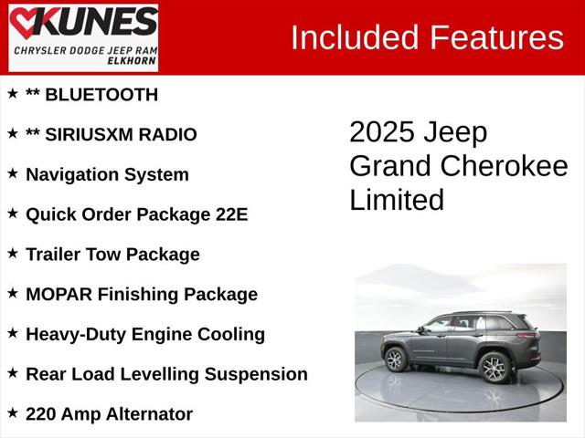 2025 Jeep Grand Cherokee GRAND CHEROKEE LIMITED 4X4