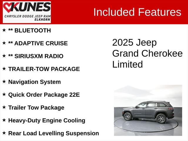 2025 Jeep Grand Cherokee GRAND CHEROKEE LIMITED 4X4