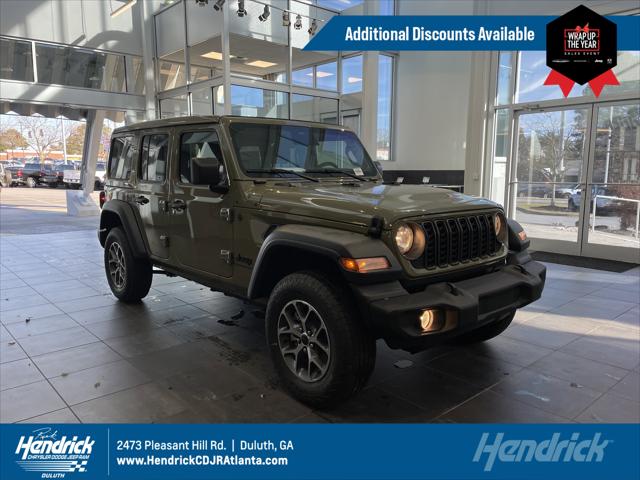 2025 Jeep Wrangler WRANGLER 4-DOOR SPORT S 2025 Jeep Wrangler WRANGLER 4-DOOR SPORT S