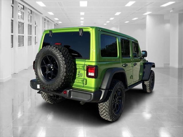 2025 Jeep Wrangler WRANGLER 4-DOOR WILLYS 2025 Jeep Wrangler WRANGLER 4-DOOR WILLYS