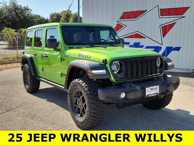 2025 Jeep Wrangler WRANGLER 4-DOOR WILLYS