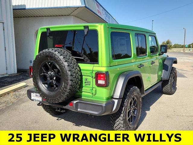 2025 Jeep Wrangler WRANGLER 4-DOOR WILLYS