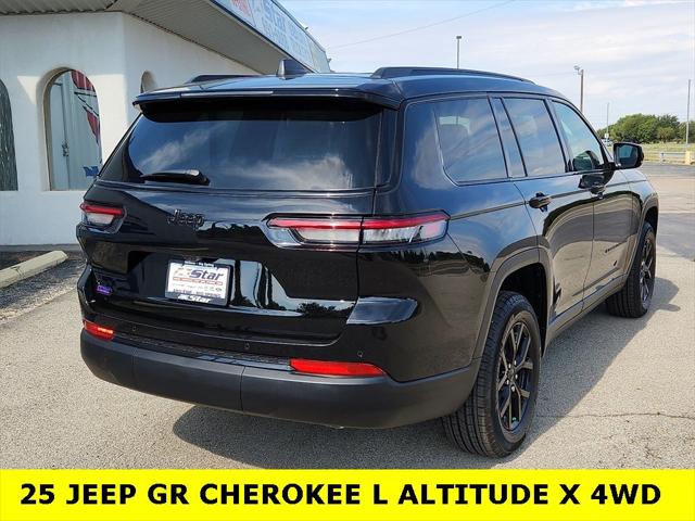 2025 Jeep Grand Cherokee GRAND CHEROKEE L ALTITUDE X 4X4 2025 Jeep Grand Cherokee GRAND CHEROKEE L ALTITUDE X 4X4