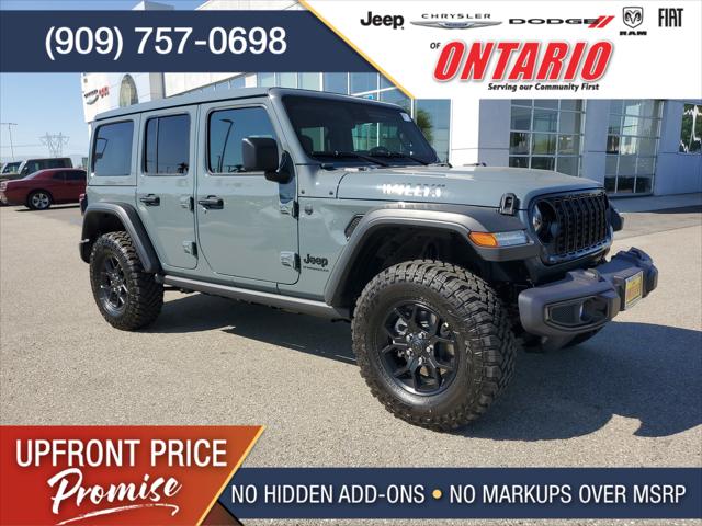 2025 Jeep Wrangler WRANGLER 4-DOOR WILLYS 2025 Jeep Wrangler WRANGLER 4-DOOR WILLYS