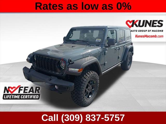 2025 Jeep Wrangler WRANGLER 4-DOOR WILLYS