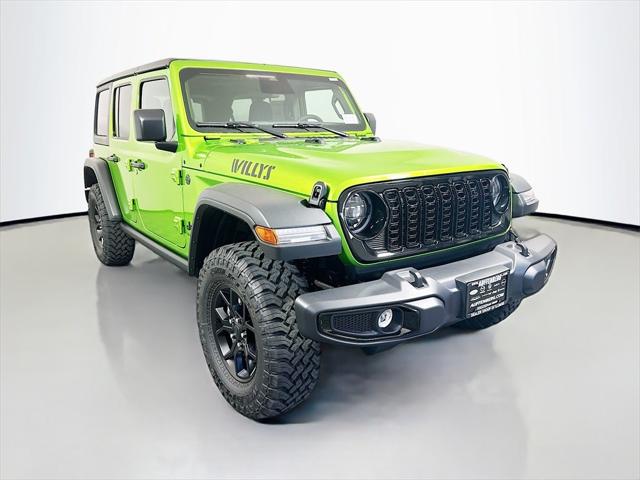2025 Jeep Wrangler WRANGLER 4-DOOR WILLYS 2025 Jeep Wrangler WRANGLER 4-DOOR WILLYS
