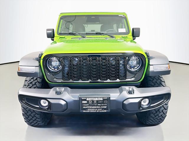 2025 Jeep Wrangler WRANGLER 4-DOOR WILLYS 2025 Jeep Wrangler WRANGLER 4-DOOR WILLYS
