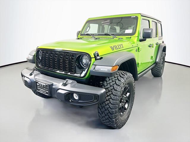 2025 Jeep Wrangler WRANGLER 4-DOOR WILLYS 2025 Jeep Wrangler WRANGLER 4-DOOR WILLYS