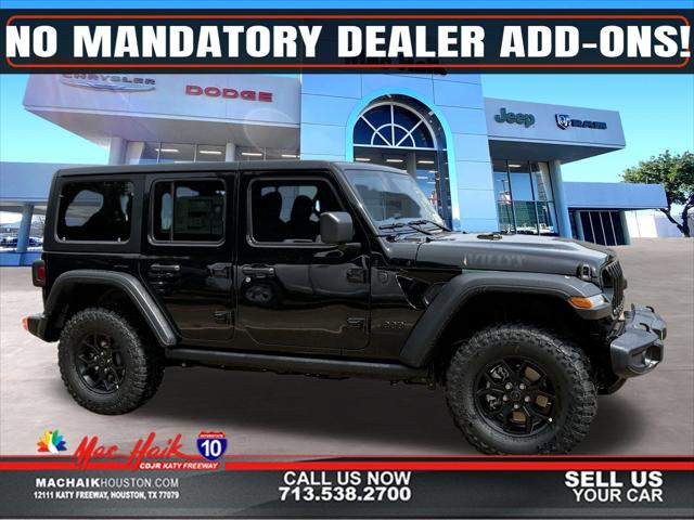 2025 Jeep Wrangler WRANGLER 4-DOOR WILLYS 2025 Jeep Wrangler WRANGLER 4-DOOR WILLYS