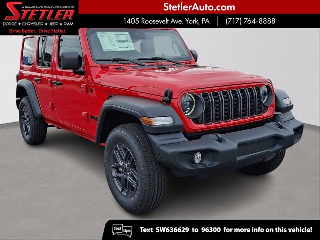 2025 Jeep Wrangler WRANGLER 4-DOOR SPORT S