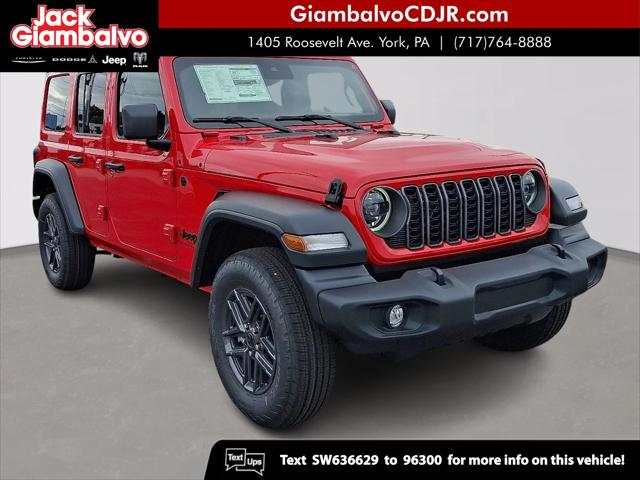 2025 Jeep Wrangler WRANGLER 4-DOOR SPORT S