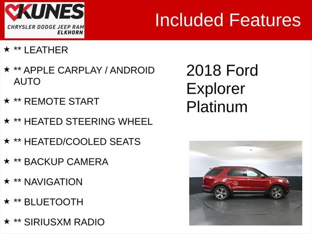 2018 Ford Explorer Platinum