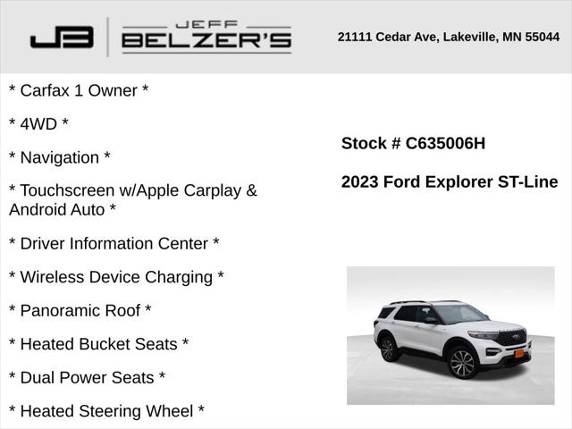 2023 Ford Explorer ST-Line 2023 Ford Explorer ST-Line