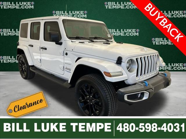 2022 Jeep Wrangler 4xe Unlimited Sahara 4x4 2022 Jeep Wrangler 4xe Unlimited Sahara 4x4