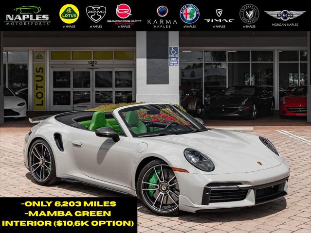 2022 Porsche 911 Turbo S Cabriolet
